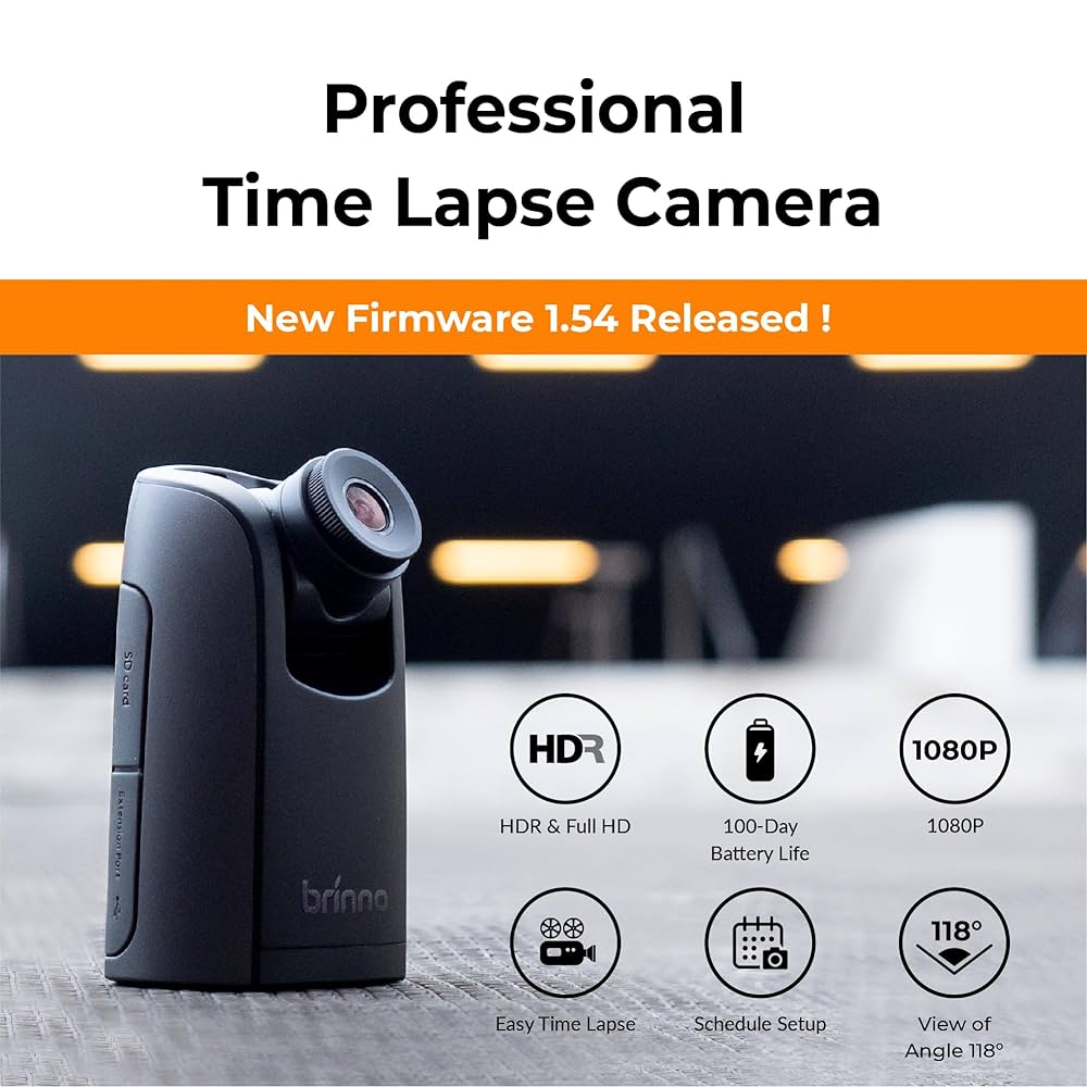 brinno TLC300 HDRタイムラプスカメラ TLC300 Long Term Time Lapse Camera - Brinno